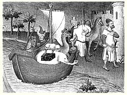 Bild: Die Reisen Marco Polos (Aus dem Buch "Il milione" zu seinen Lebzeiten * 15.09.1254 † 09.01.1324 veröffentlicht)